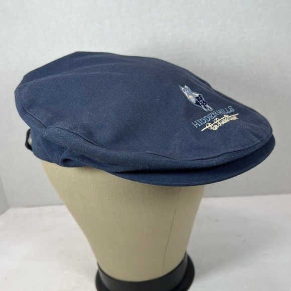 VTG Hidden Hills On Lake Travis Golf Flat Hat Cap Adjustable Texace Made In USA - Picture 1 of 9